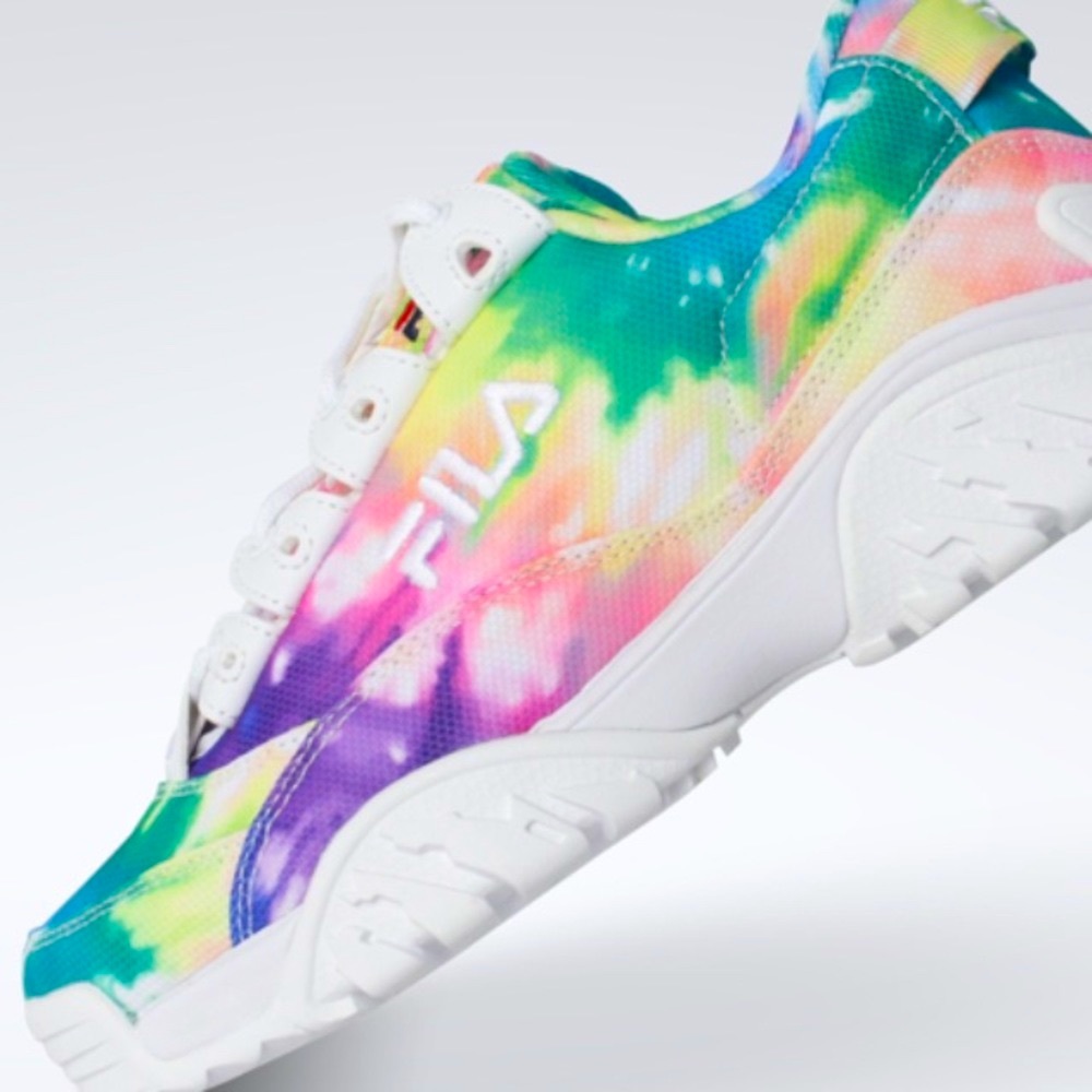 Fila Tie Dye Provenance x Fixture Sneakers BNIB - Picture 13 of 16